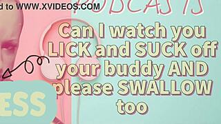 Kinky Podcast Episode 7: Watching A Friend Lick And Suck Off Buddy, Then Swallow