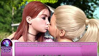 Summer In The City 01: Kissing Hot Blonde Lesbian Best Friend