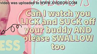 Kinky Podcast Episode 7: Watching A Friend Lick And Suck Off Buddy, Then Swallow