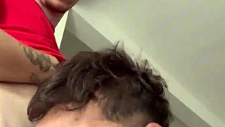 new neighbor spots me through window and comes over for bareback anal