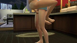 3D young 18+ couple cumming hard multiple times