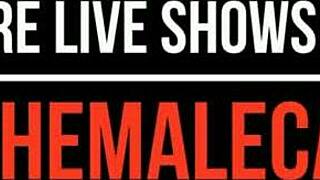 Just chilling as this shemale with big tits sucks dick like a pro.