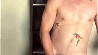 Twink Strokes His Monster Cock In The Sunlight