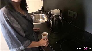 Young German Nympho's Passionate All-Day Fucking