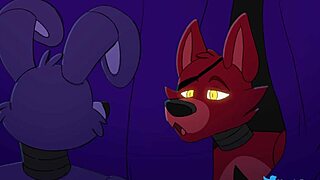in the gay scene, foxy and bonnie engage in monster cock sex with big cocks