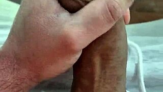 a cute brazilian twink jerks off deliciously at home