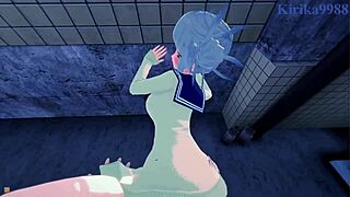 Himiko Toga and Ochako Uraraka in Intense Lesbian Play for My Hero Academia Hentai