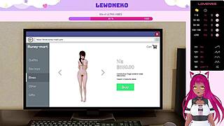 I, LewdNeko, am playin' Harem Hotel part 24 with big tits maids.