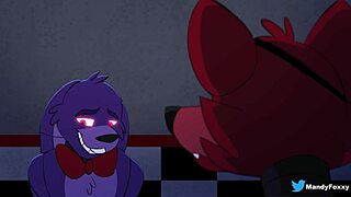 in the gay scene, foxy and bonnie engage in monster cock sex with big cocks