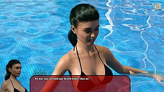 the story of alexandra in a 3d anime game adventure