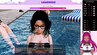 I, LewdNeko, am playin' Harem Hotel part 24 with big tits maids.