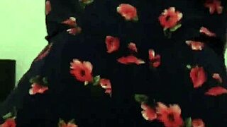 the story of being with the neighbor in her floral dress