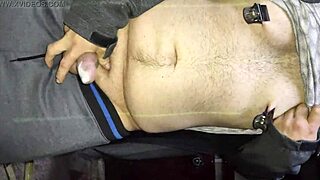 Public Friends Backyard Cum Jack Off With Condom