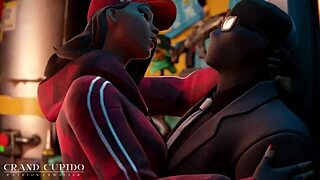 Ruby's intriguing hard moves compilation in fortnite style