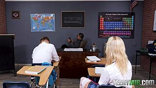 Skyler Storm Blows Eddie Jaye and Joshua Lewis in Hardcore Reality Scene