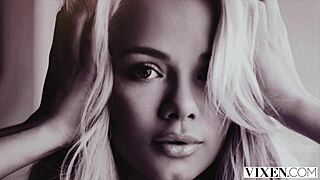 gorgeous blonde model elsa jean gets wild with blowjob and riding. her facial finish is unreal!