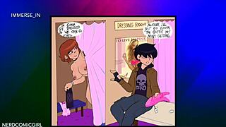 Young Crossdresser Explores His Virgin Ass