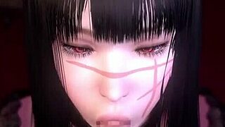 chainsaw man in 3d cartoon bondage adventure