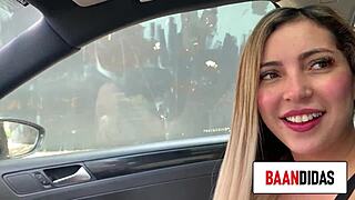 Indecent Proposal on Brazil Streets as Hot Blonde Brazilian Slut Fucks Easily