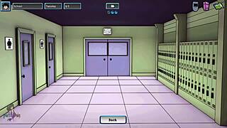 danny phantom amity park part 9 brings rough hentai action with redhead's big tits