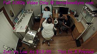 Hey, why’s Katalina’s girlfriend spying on her nude gyno exam?