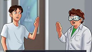 i'm playing summertime saga episode 213 with milfs