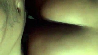 young amateur ebony babe bounces hard on massive bbc