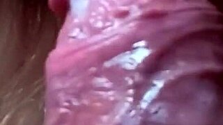 Sloppy Footjob and Blowjob with Cum on Toes in Shower