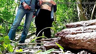 Sexy Fat Stranger Helped Me Cum Outdoors