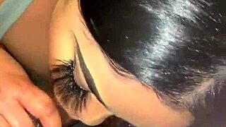 neighbor came over for movie but i sucked his big black cock