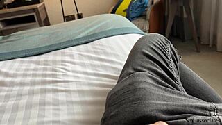 How did sharing a bed with a coworker turn into ass fucking?