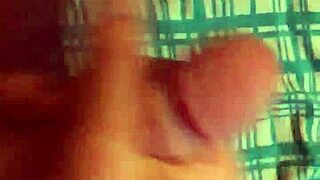 young twink’s evening solo play and cum in bedroom after gay clips