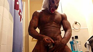 Worshipping that big black cock all night long