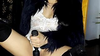 bluee masturbates for you homemade and real ends with a great squirting cumshot