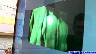 Whoa! Twinks in Dorm Hazing Spill Cum Everywhere!