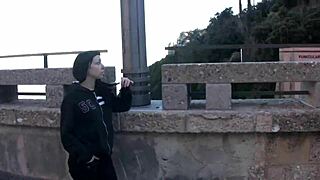 fucking a teen in public near a monastery