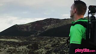 Nasty Photographer Films Model Outdoors