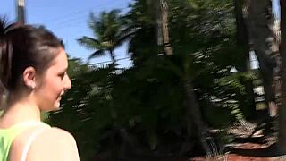 POV action with a young and barely legal girl in a sex game