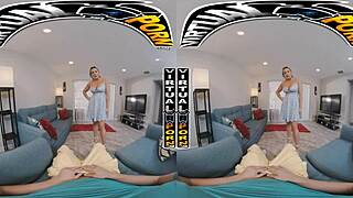 Holy Cow, Doing Chores Turns Into VR Fuckfest With Stepmom Carmela Clutch!