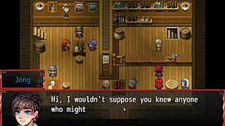 harem hentai game ep 9 - teaching naive nun blowjob skills