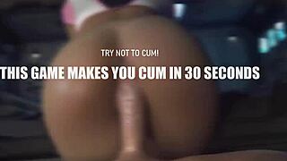 milf in yellow teases big tits