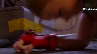 Petite ginger teen in rough double penetration anal sex