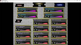 Naked heroine overthrows giant monster in 3D hentai game