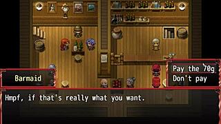 harem hentai game ep 9 - teaching naive nun blowjob skills