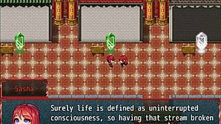 harem hentai game ep 9 - teaching naive nun blowjob skills