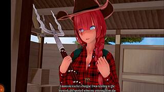 In HG Champion of Realms P6, Meet the Hellhound Girl with BIG TITS