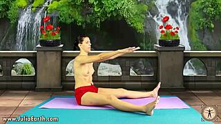 day 15 gpp challenge with julia v earth topless workout