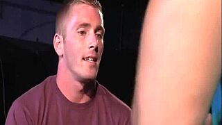 two cute strippers fuck bareback on fullgays