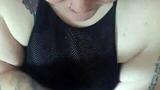 Cum On Slutty Girlfriend's Tits