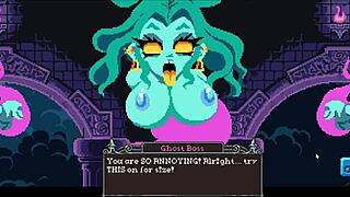 Flip Witch Pixel Hentai Game Ep 12 Ghost Boss